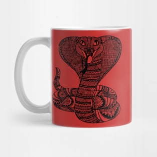 Zentangle Cobra Mug